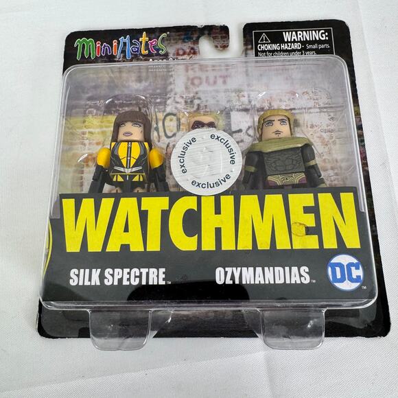5 for $25| Minimates Watchmen Silk Spectre and Ozymandias Minimat Art Asylum - Picture 3 of 5